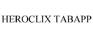 HEROCLIX TABAPP