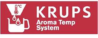 °C KRUPS AROMA TEMP SYSTEM