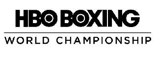 HBO BOXING WORLD CHAMPIONSHIP