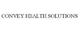 CONVEY HEALTH SOLUTIONS