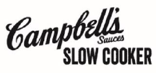 CAMPBELL'S SLOW COOKER SAUCES