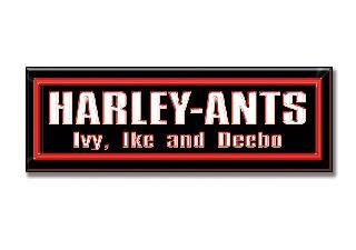 HARLEY-ANTS IVY, IKE AND DEEBO