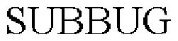 SUB BUG