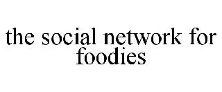 THE SOCIAL NETWORK FOR FOODIES