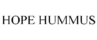 HOPE HUMMUS