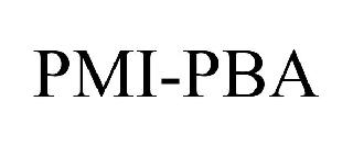 PMI-PBA