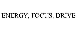 ENERGY, FOCUS, DRIVE