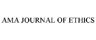 AMA JOURNAL OF ETHICS