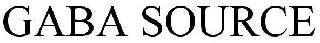 GABA SOURCE