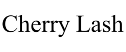 CHERRY LASH