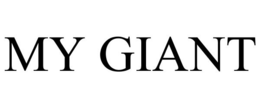 MY GIANT