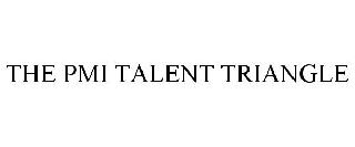 THE PMI TALENT TRIANGLE