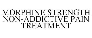 MORPHINE STRENGTH NON-ADDICTIVE PAIN TREATMENT