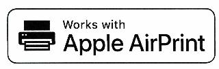 WORKS WITH APPLE AIRPRINT