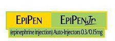 EPIPEN EPIPEN JR (EPINEPHRINE INJECTION) AUTO-INJECTORS 0.3/0.15 MG