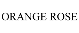 ORANGE ROSE