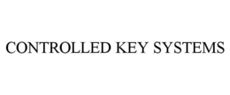 CONTROLLED KEY SYSTEMS