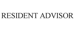 RESIDENT ADVISOR