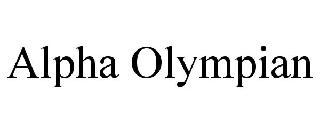 ALPHA OLYMPIAN