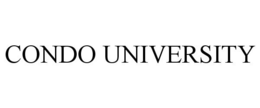 CONDO UNIVERSITY