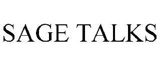 SAGE TALKS