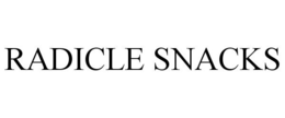 RADICLE SNACKS