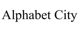 ALPHABET CITY