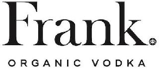 FRANK ORGANIC VODKA