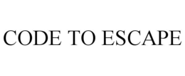CODE TO ESCAPE