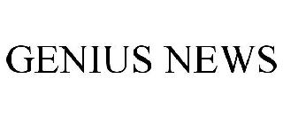 GENIUS NEWS