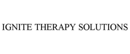 IGNITE THERAPY SOLUTIONS