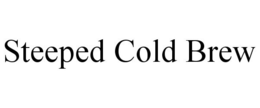 STEEPED COLD BREW