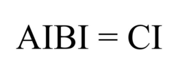AIBI = CI