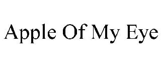 APPLE OF MY EYE