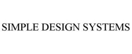 SIMPLE DESIGN SYSTEMS