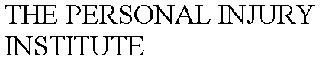 THE PERSONAL INJURY INSTITUTE