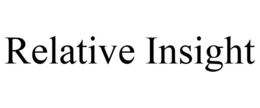 RELATIVE INSIGHT