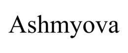 ASHMYOVA