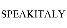 SPEAKITALY