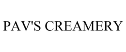 PAV'S CREAMERY