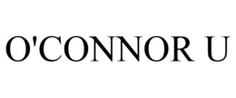 O'CONNOR U