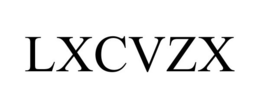LXCVZX