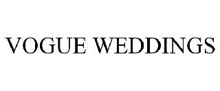 VOGUE WEDDINGS