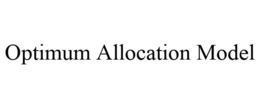 OPTIMUM ALLOCATION MODEL