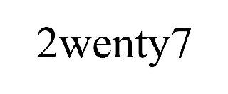 2WENTY7