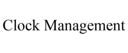 CLOCK MANAGEMENT