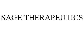 SAGE THERAPEUTICS