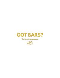 GOT BARS? THE LYRIC TRIVIA CARD GAME.