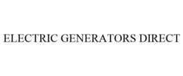 ELECTRIC GENERATORS DIRECT