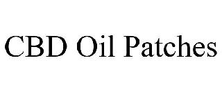 CBD OIL PATCHES